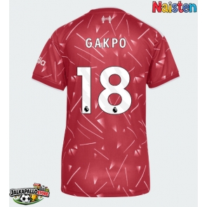 Liverpool Cody Gakpo #18 Kotipaita Naisten 2026-27 Lyhythihainen